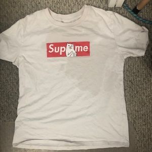 Supreme Rude Cat Tee shirt